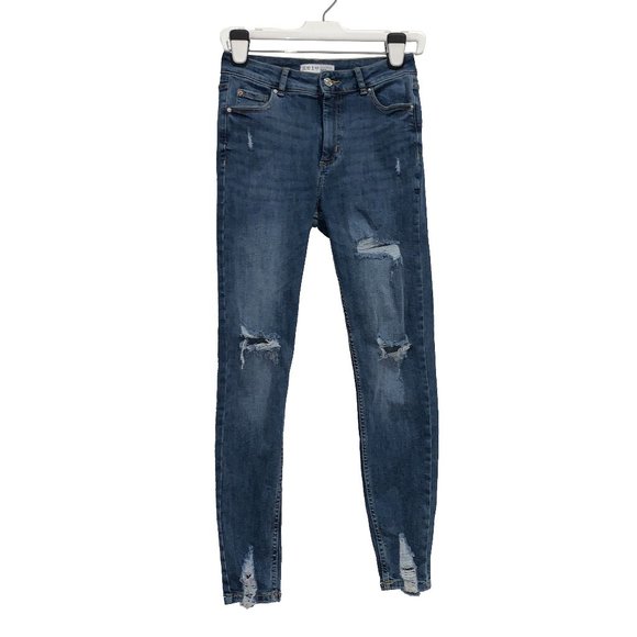 Ripped Blue Jeans - Picture 1 of 7